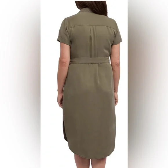 Brand New-Teddi Rose Tencel Shirt Dress - Picture 2 of 11